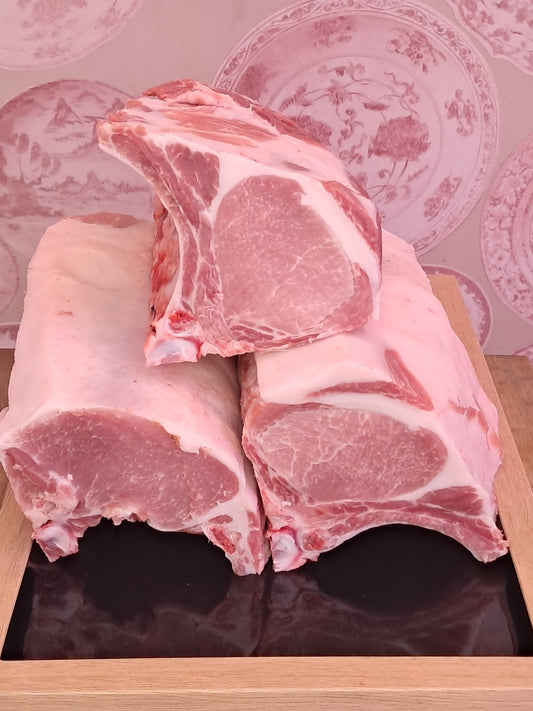 Chuletas de lomo de cerdo